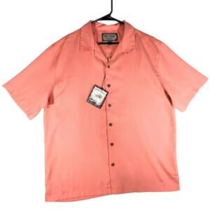 NWT Palm Island Clothing Co. Tropical Button Up Short Sleeve Shirt large0